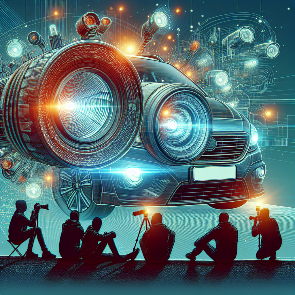 Imagen de diferentes tipos de luces de auto, incluyendo luces delanteras, traseras, antiniebla y de cruce, mostrando sus usos esenciales para mejorar la seguridad y visibilidad en la conducción.